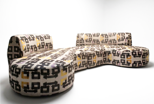The “Komorebi” Curved Modular Sofa